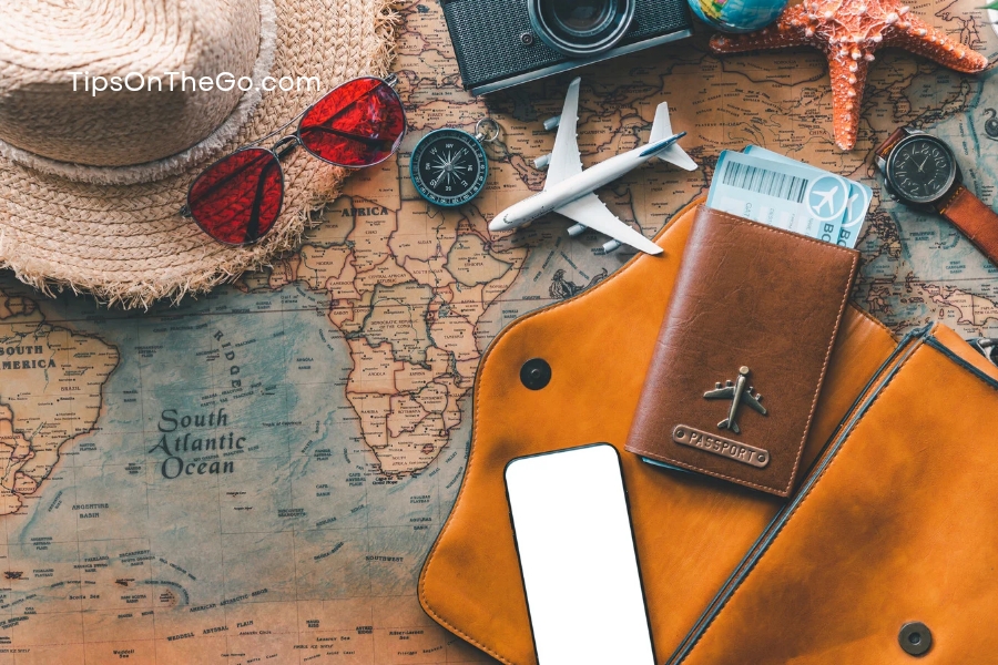 travel accessories on a world map stock photos and royalty-free images from fotolia